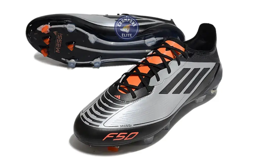 F50 Languette FG - Noir/Gris/Orange - Image 2