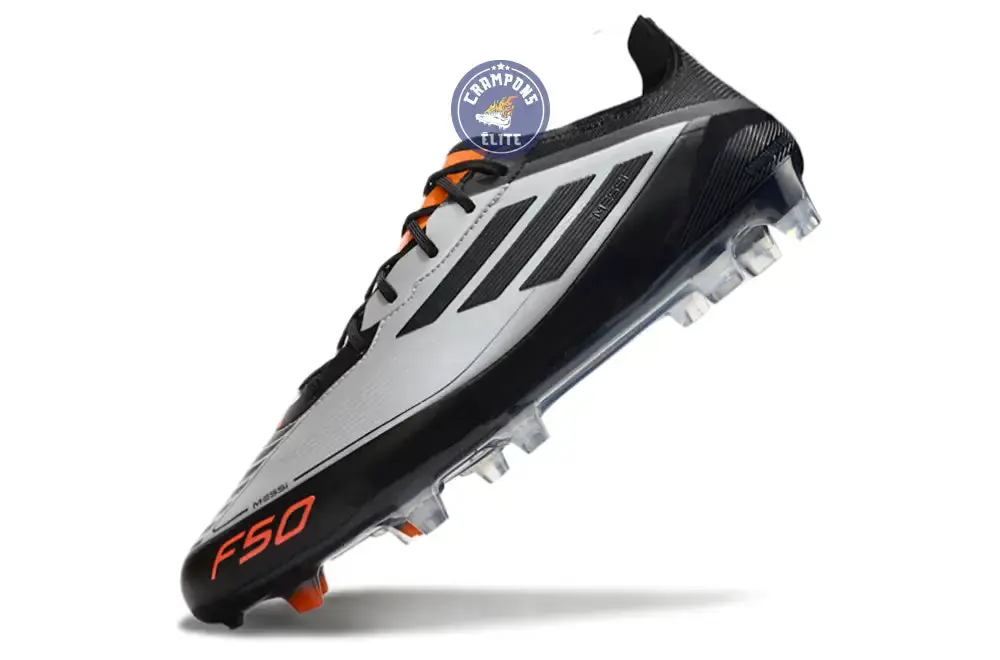 F50 Languette FG - Noir/Gris/Orange - Image 4