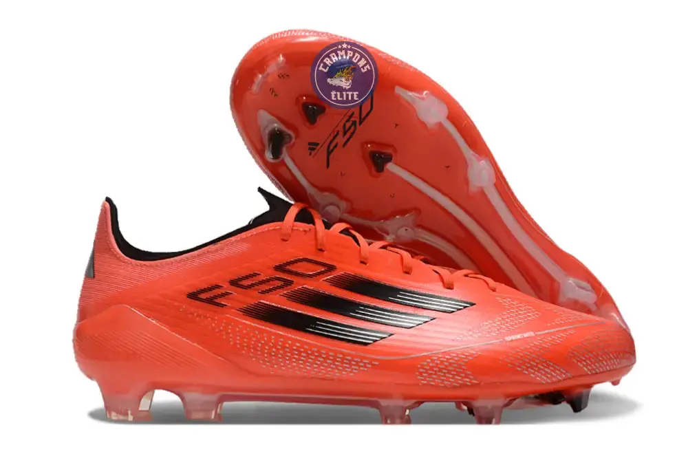 F50 Languette FG - Orange Fluo/Noir