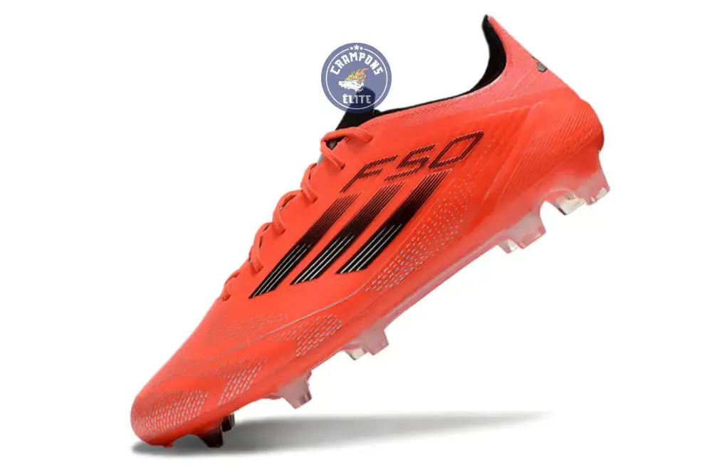 F50 Languette FG - Orange Fluo/Noir - Image 4
