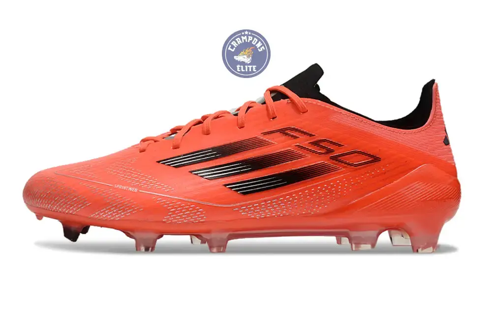F50 Languette FG - Orange Fluo/Noir - Image 5