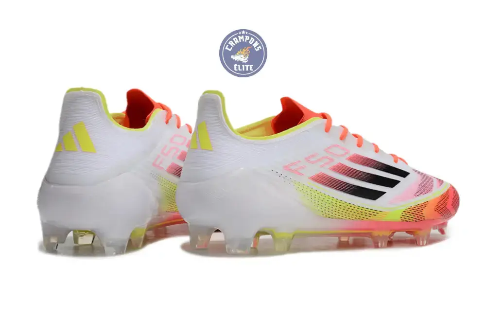 F50 Languette FG Pure Victory - Blanc/Noir/Jaune - Image 6
