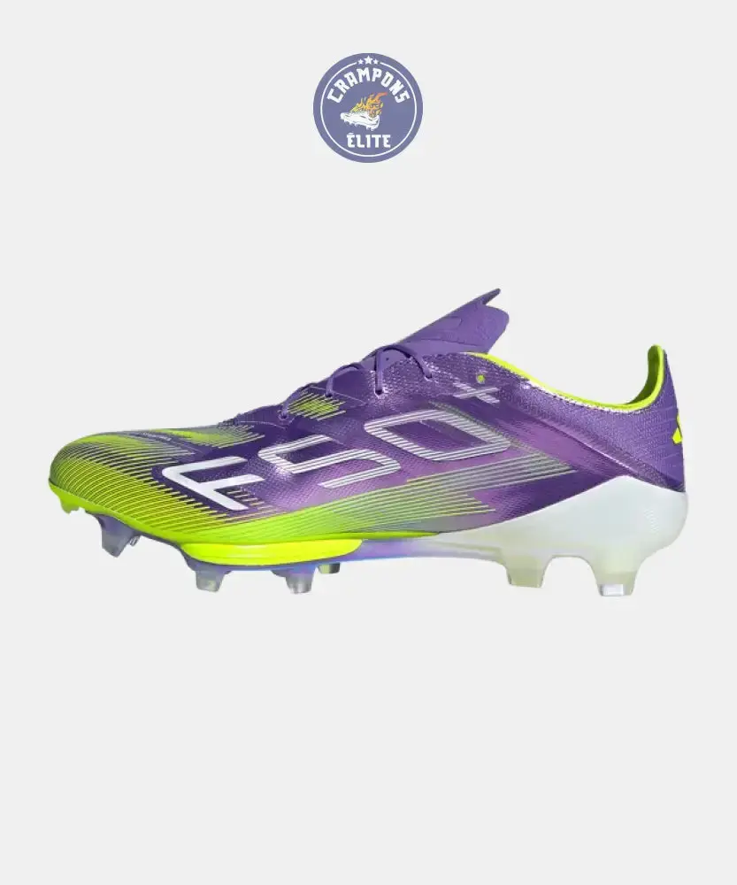 F50 + Languette FG Radiant Blaze - Violet/Blanc/Vert - Image 2