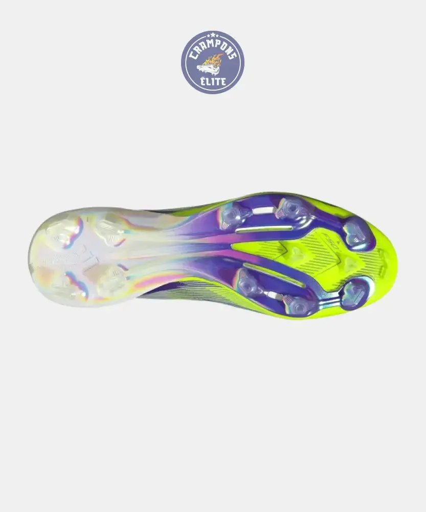 F50 + Languette FG Radiant Blaze - Violet/Blanc/Vert - Image 3
