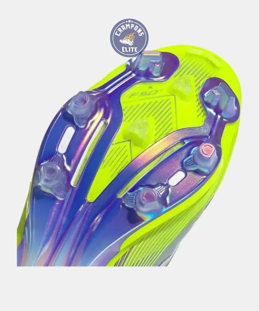 F50 + Languette FG Radiant Blaze - Violet/Blanc/Vert - Image 6