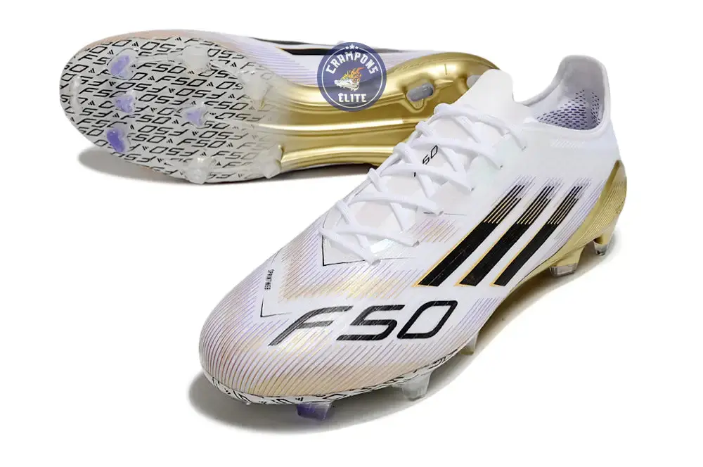 F50 Languette FG Road to Glory - Blanc/Noir/Doré - Image 2