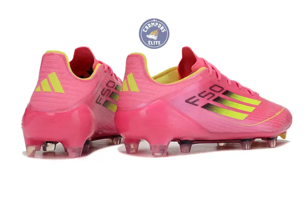 F50 Languette FG - Rose/Jaune Fluo/Noir - Image 6