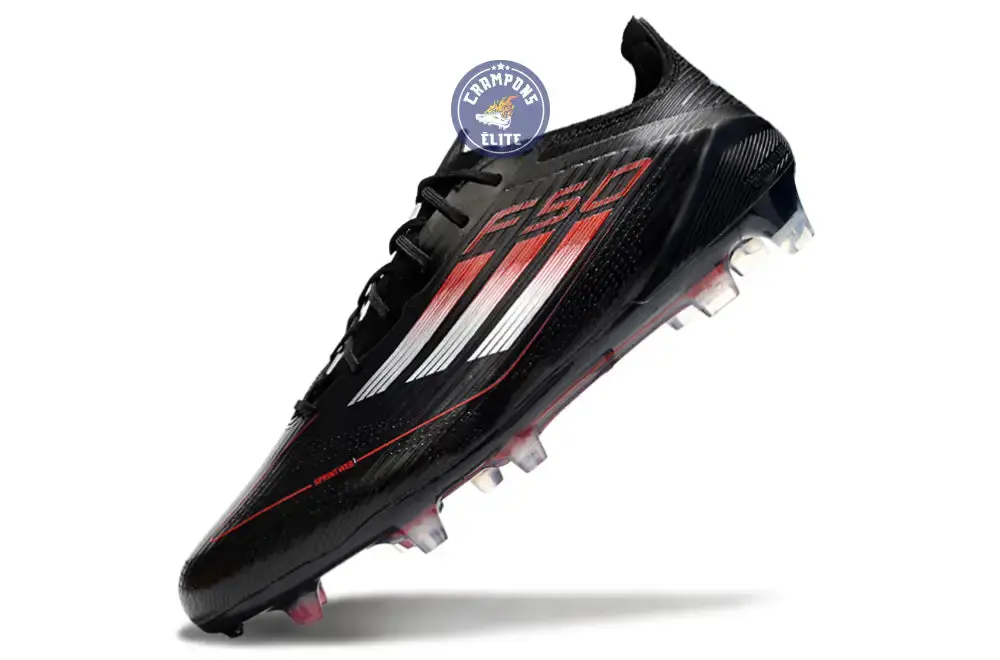 F50 Languette FG Stealth Victory - Noir/Argenté/Lucid Red - Image 4