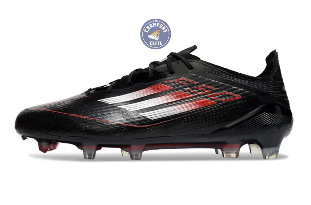 F50 Languette FG Stealth Victory - Noir/Argenté/Lucid Red - Image 5