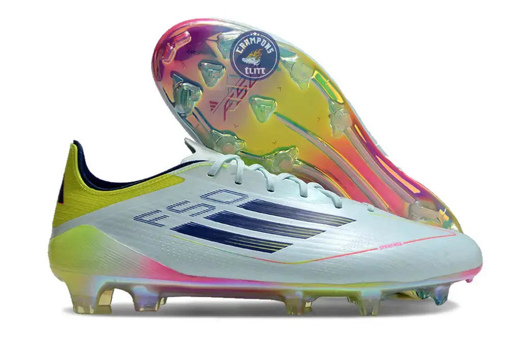 F50 Languette FG Stellar Icon - Almost Blue/Bleu/Jaune