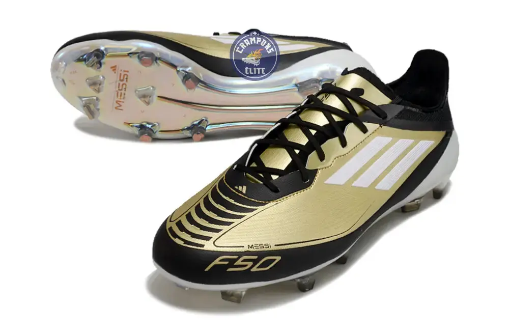 F50 Languette FG Triunfo Dorado - Doré/Blanc/Noir - Image 2