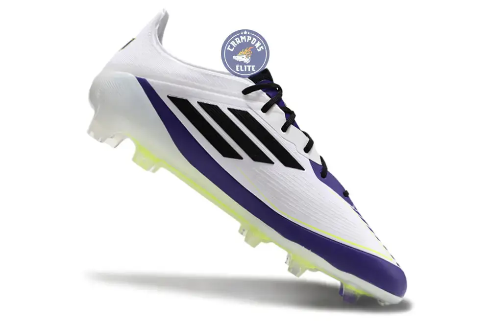 F50 Languette FG Triunfo Estelar - Blanc/Noir/Violet - Image 3