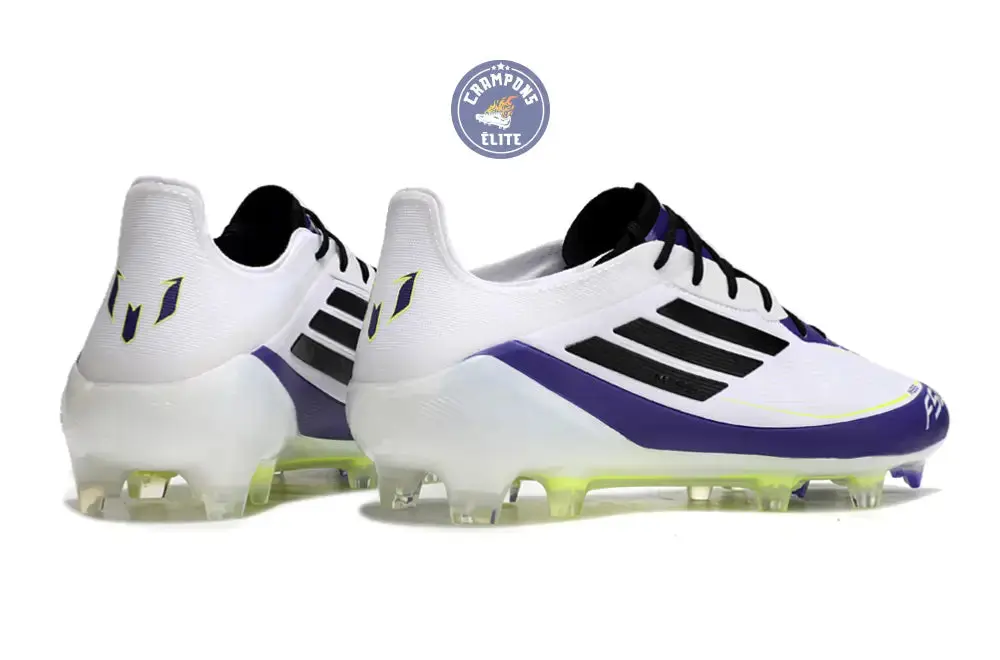 F50 Languette FG Triunfo Estelar - Blanc/Noir/Violet - Image 6