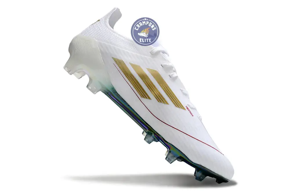 F50 Languette Spécial Mohamed Salah FG - Blanc/Vert/Doré - Image 3
