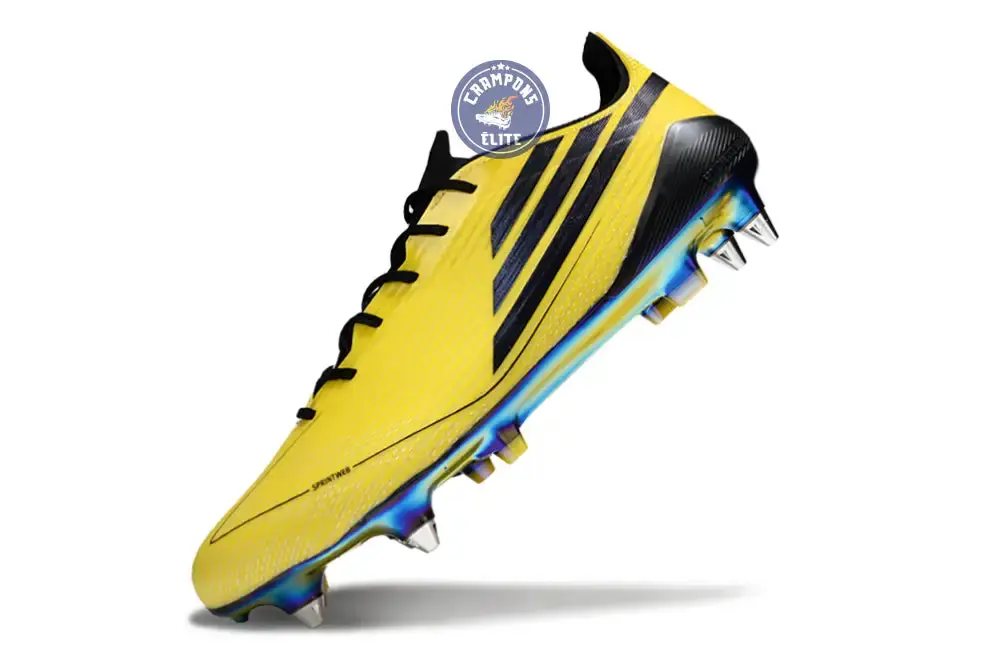 F50 Languette SG Adizero 2010 Remake - Jaune/Noir ÉDITION LIMITÉE - Image 4