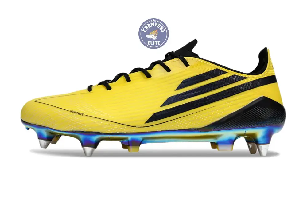 F50 Languette SG Adizero 2010 Remake - Jaune/Noir ÉDITION LIMITÉE - Image 5