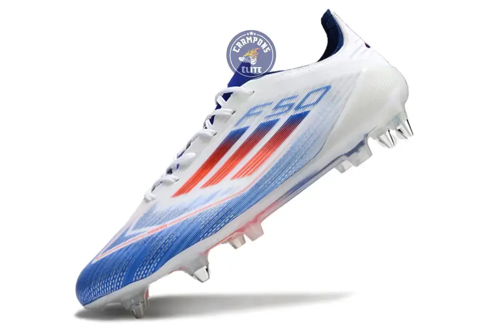 F50 Languette SG Advancement - Blanc/Rouge/Bleu - Image 4