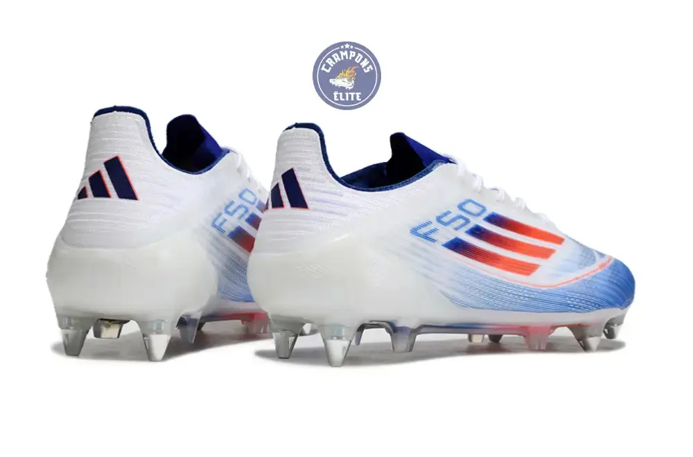F50 Languette SG Advancement - Blanc/Rouge/Bleu - Image 6