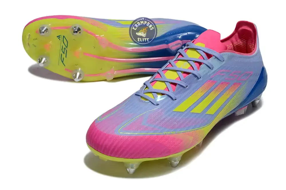 F50 Languette SG Celestial Victory - Blue Fusion/Vert/Rose - Image 2
