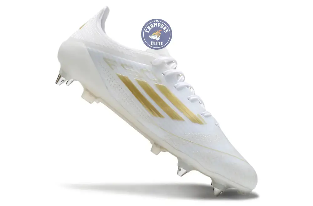 F50 Languette SG Day Spark - Blanc/Doré/Blanc - Image 3