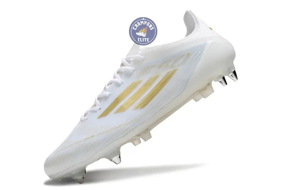 F50 Languette SG Day Spark - Blanc/Doré/Blanc - Image 4