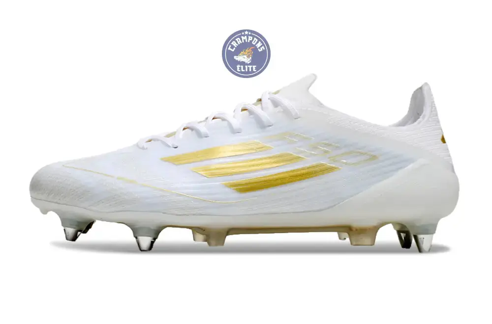 F50 Languette SG Day Spark - Blanc/Doré/Blanc - Image 5