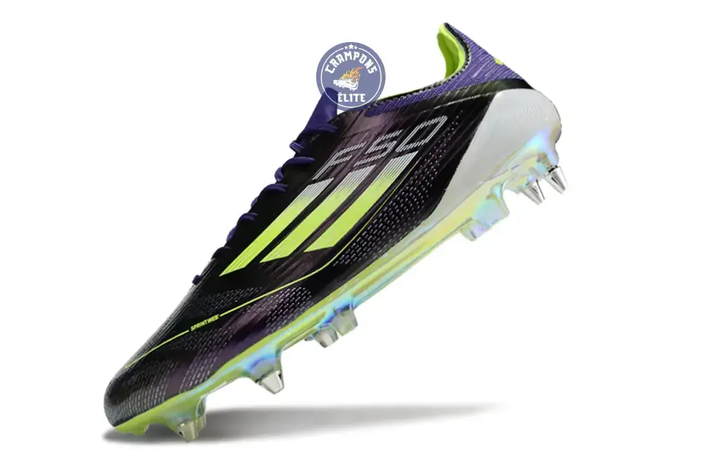 F50 Languette SG Fast Reborn - Violet/Blanc/Vert ÉDITION LIMITÉE - Image 4