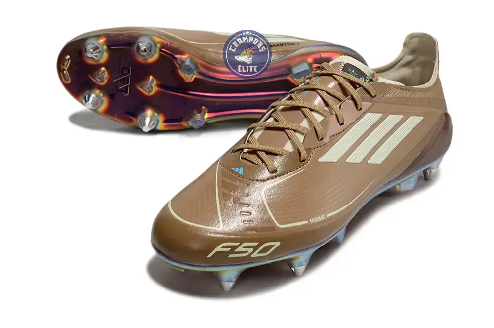 F50 Languette SG Messi X Bad Bunny - Cardboard/Blanc/Turquoise ÉDITION LIMITÉE - Image 2