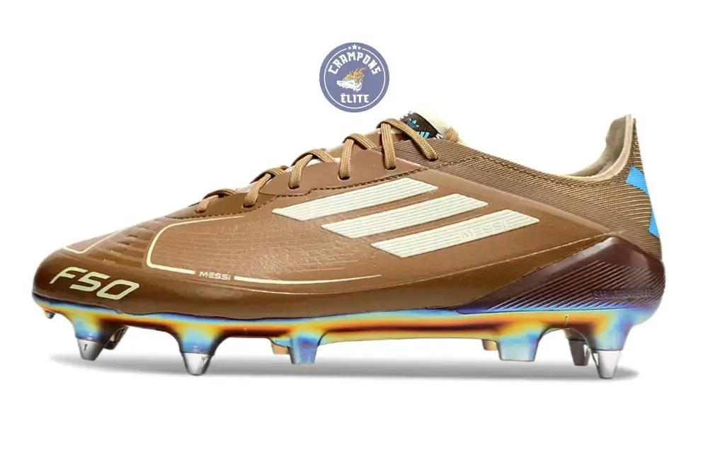 F50 Languette SG Messi X Bad Bunny - Cardboard/Blanc/Turquoise ÉDITION LIMITÉE - Image 5
