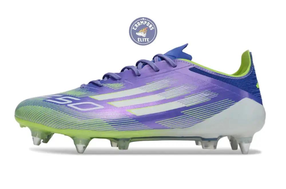 F50 Languette SG Radiant Blaze - Violet/Blanc/Vert - Image 5