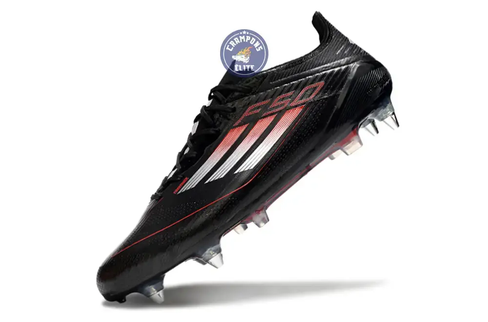 F50 Languette SG Stealth Victory - Noir/Argenté/Lucid Red - Image 4