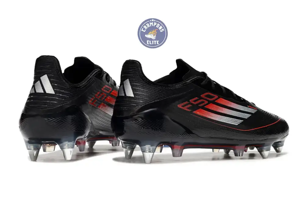 F50 Languette SG Stealth Victory - Noir/Argenté/Lucid Red - Image 6