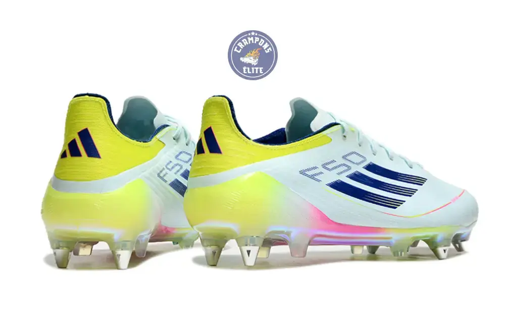 F50 Languette SG Stellar Icon - Almost Blue/Bleu/Jaune - Image 6