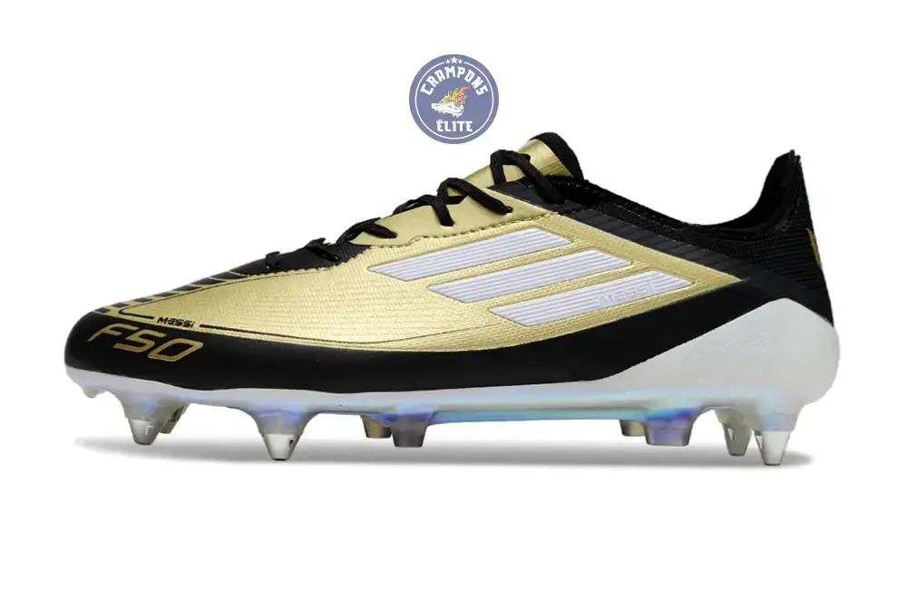 F50 Languette SG Triunfo Dorado - Doré/Blanc/Noir - Image 5