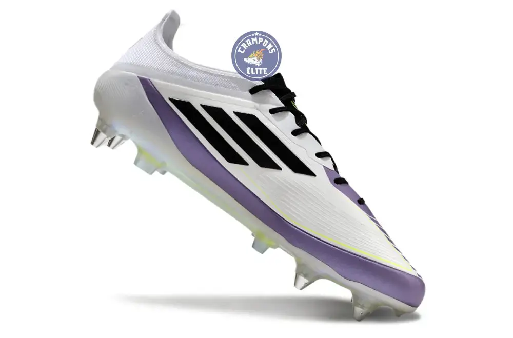 F50 Languette SG Triunfo Estelar - Blanc/Noir/Violet - Image 3
