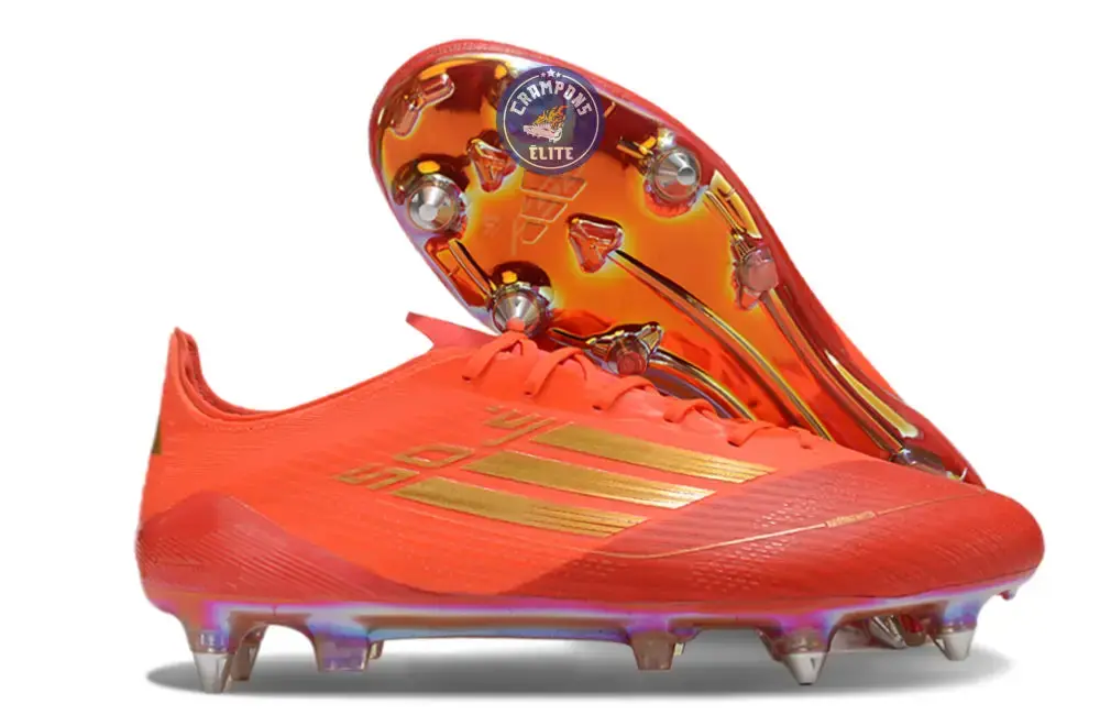 F50 Languette SG Two Horizons - Rouge/Doré/Rouge ÉDITION LIMITÉE