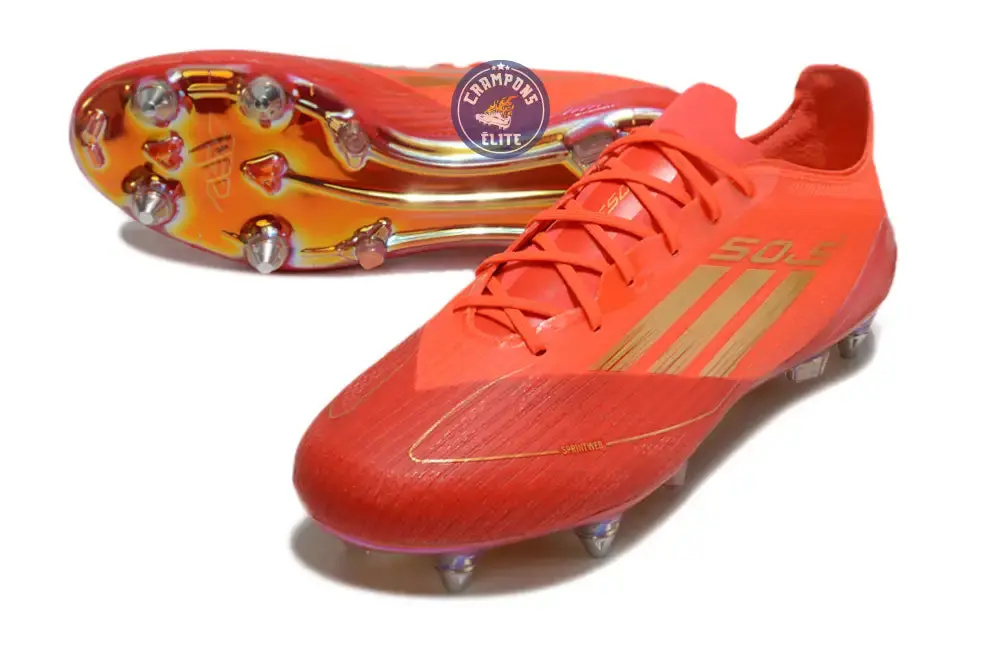 F50 Languette SG Two Horizons - Rouge/Doré/Rouge ÉDITION LIMITÉE - Image 2