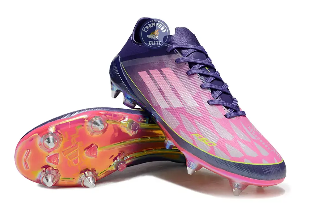 F50 Languette Yamal 2 SG - Rose/Violet/Jaune Fluo - Image 2