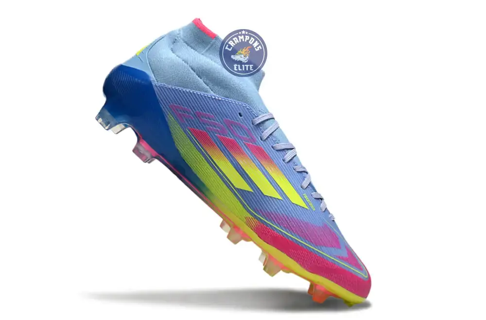 F50 Montante FG Mid Celestial Victory - Blue Fusion/Vert/Rose - Image 3