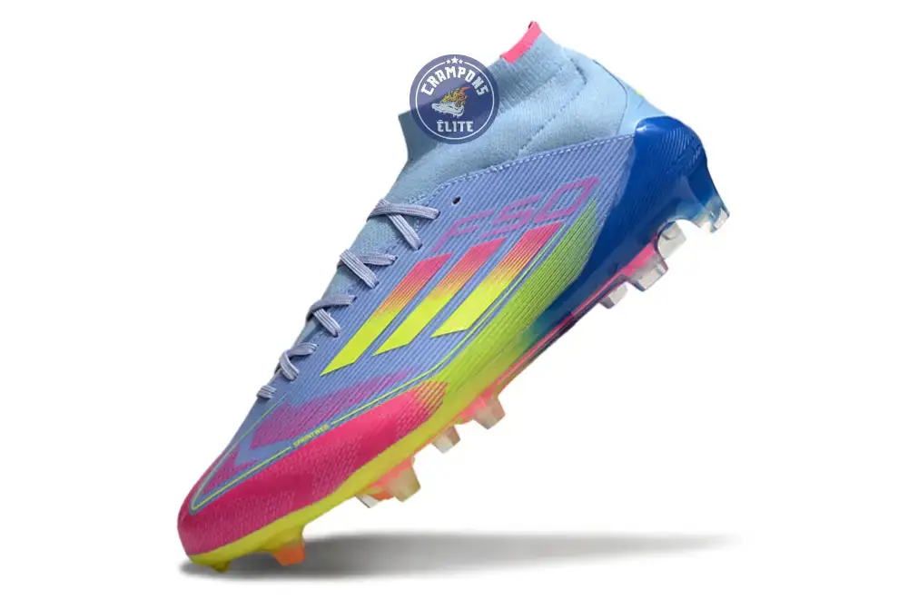 F50 Montante FG Mid Celestial Victory - Blue Fusion/Vert/Rose - Image 4