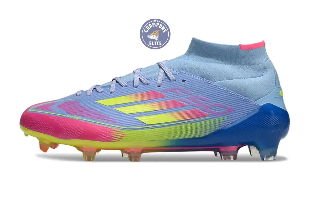 F50 Montante FG Mid Celestial Victory - Blue Fusion/Vert/Rose - Image 5