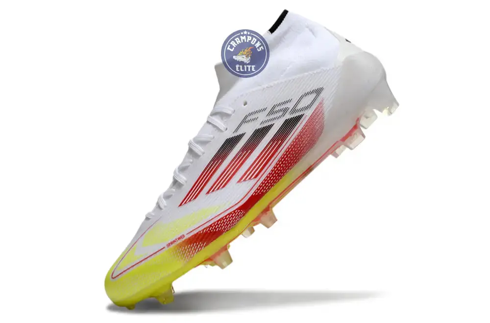 F50 Montante FG Pure Victory - Blanc/Lucid Red/Jaune - Image 4