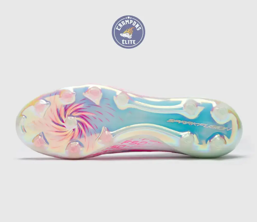 Adidas F50 Sparkfusion Elite Mid Cut FG/AG Trinity - Blanc/Rose Édition Limitée - Image 5