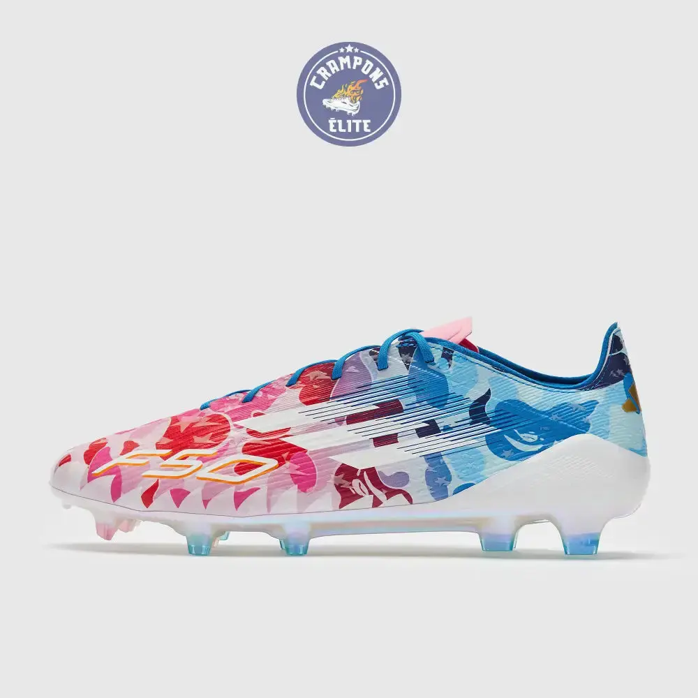 F50 x Bape Languette FG - Rose/Bleu - Image 2