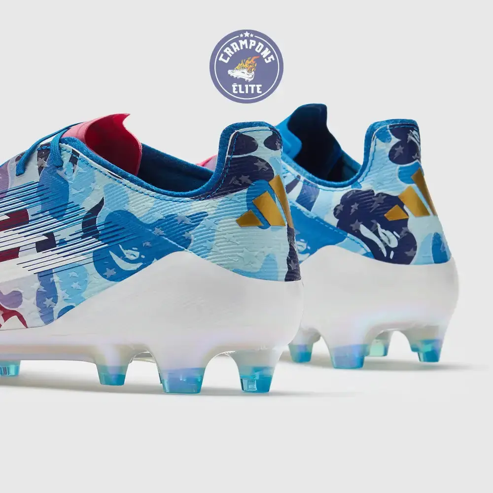 F50 x Bape Languette FG - Rose/Bleu - Image 5