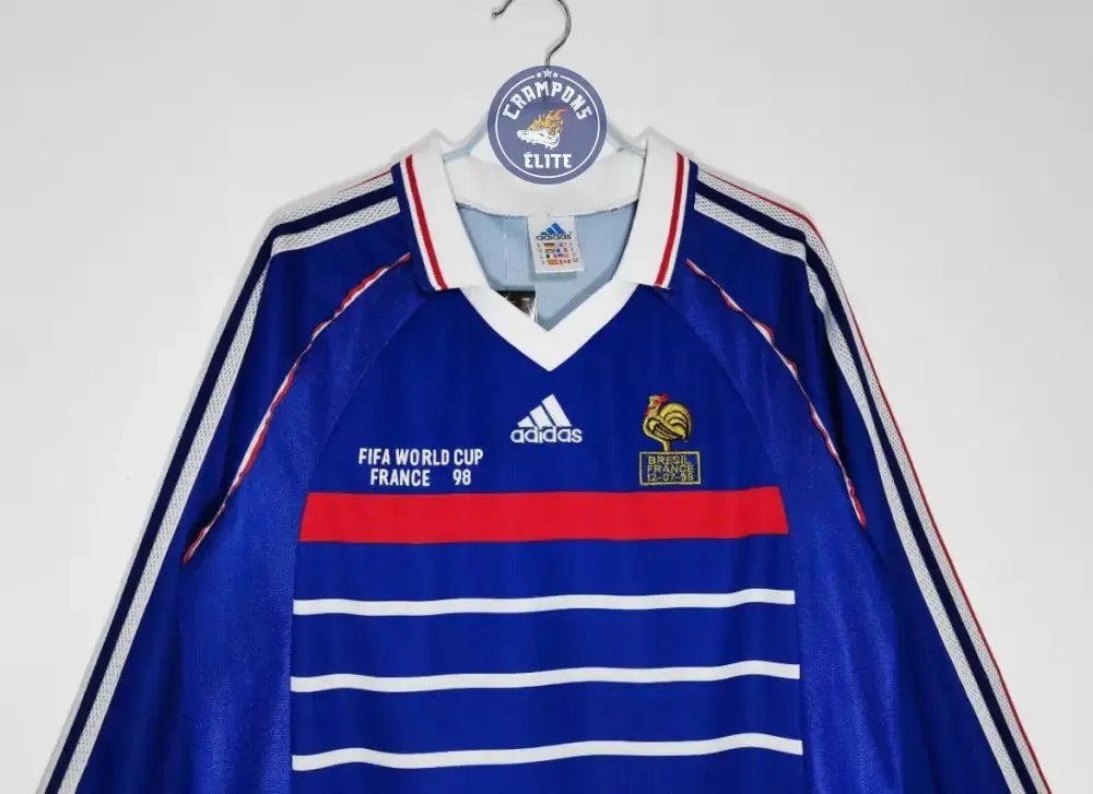 Maillot France 1998 Domicile à manches longues - Image 2