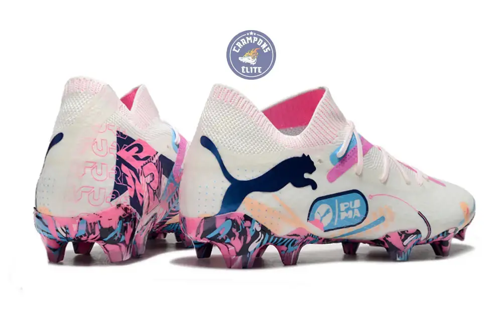 Future 7 Match FG/AG Volume Up - Blanc/Bleu/Poison Pink/Fizzy Melon/Bleu - Image 6