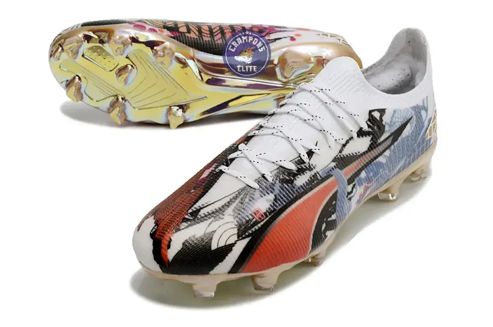 Ultra Ultimate SE Legacy of Speed x PD25 FG - Blanc/Bleu/Rouge/Doré - Image 2