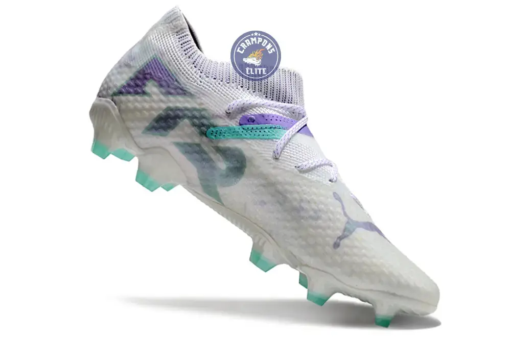 Future 7 Ultimate FG/AG Brilliance - Blanc/Noir/Spring Lavender ÉDITION LIMITÉE - Image 3