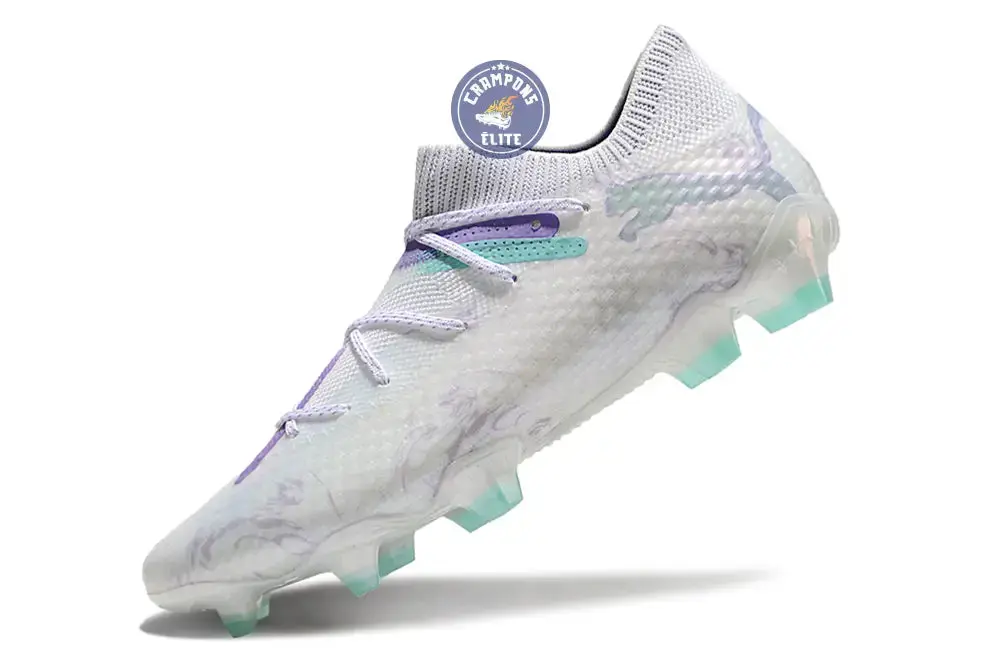 Future 7 Ultimate FG/AG Brilliance - Blanc/Noir/Spring Lavender ÉDITION LIMITÉE - Image 4